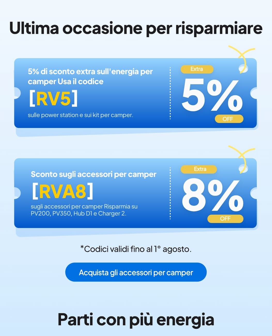 BLUETTI RV sale