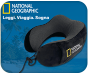 Cuscino da viaggio National Geographic in omaggio