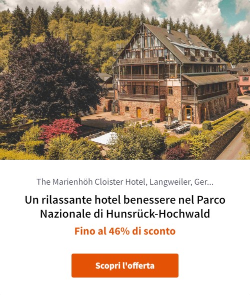 Un rilassante hotel benessere nel Parco Nazionale di Hunsrück-Hochwald