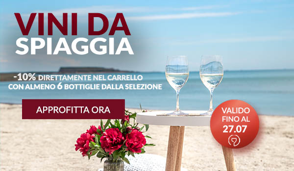 Vini da spiaggia in promo