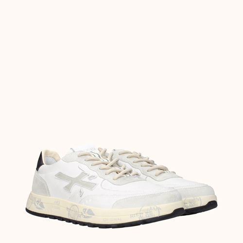 Premiata Sneakers Men Leather White/Grey