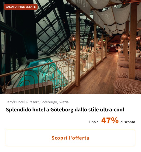 Splendido hotel a Göteborg dallo stile ultra-cool