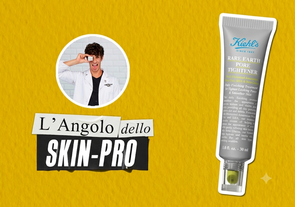 L'Angolo dello Skin-Pro: l'esperto Kiehl's presenta Rare Earth Pore Tightener Primer