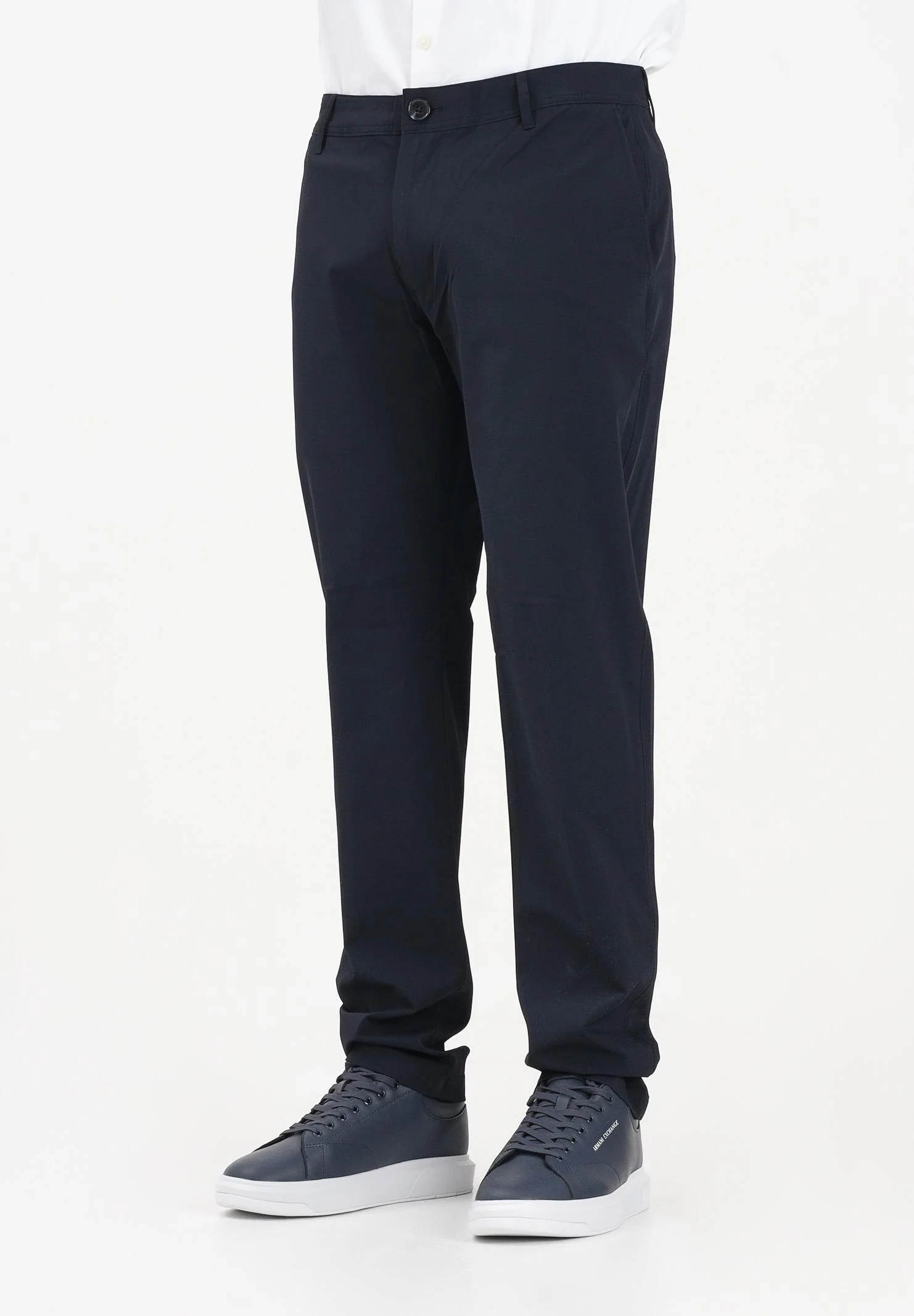 Image of ARMANI EXCHANGE Pantalone blu da uomo