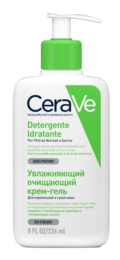 Detergente idratante