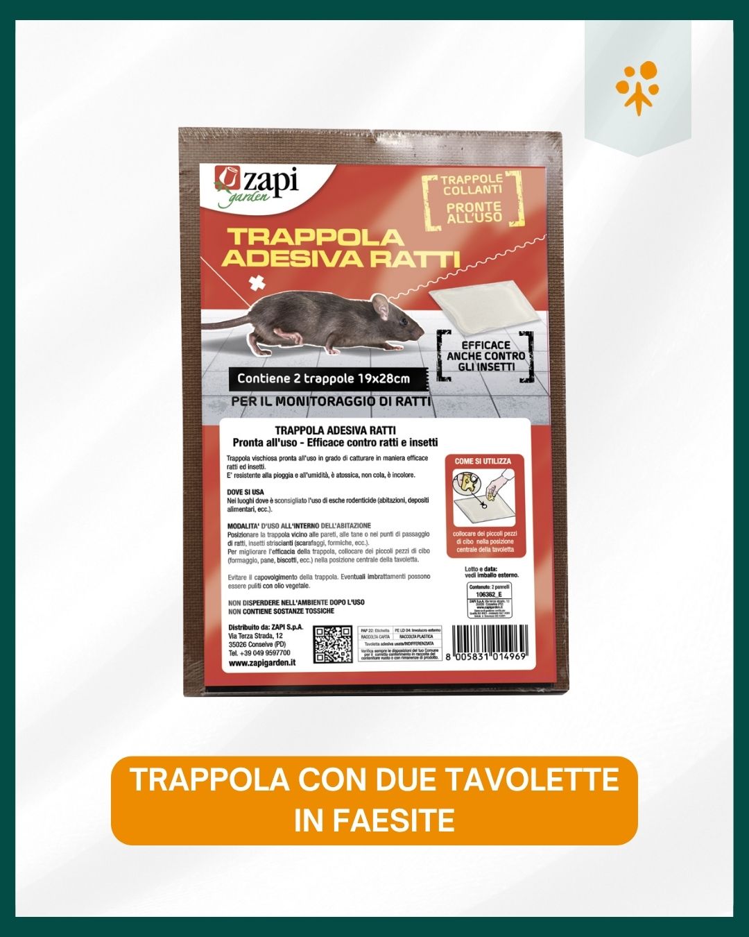 Insetticida concentrato zapi zanzare