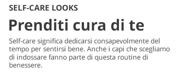 scopri look relax per sentirti al meglio 