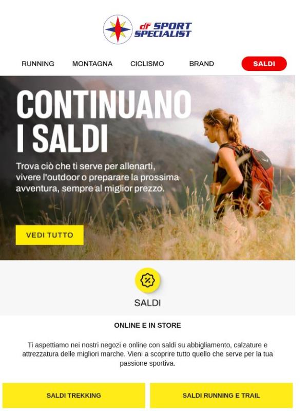 Le occasioni dei Saldi ti aspettano 👀