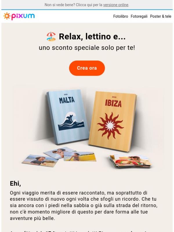 ⏳ Promozione estiva lampo: sta per scadere!