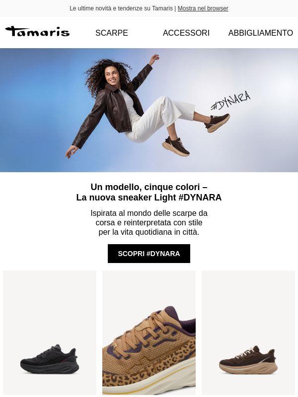 La nostra nuova sneaker leggera: #DYNARA