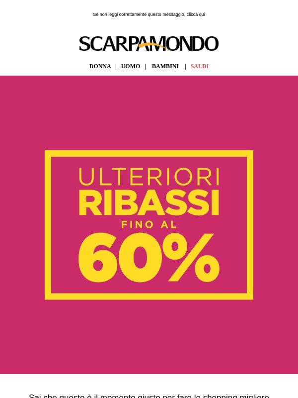 ULTERIORI RIBASSI da oggi online e in store! 🛍️