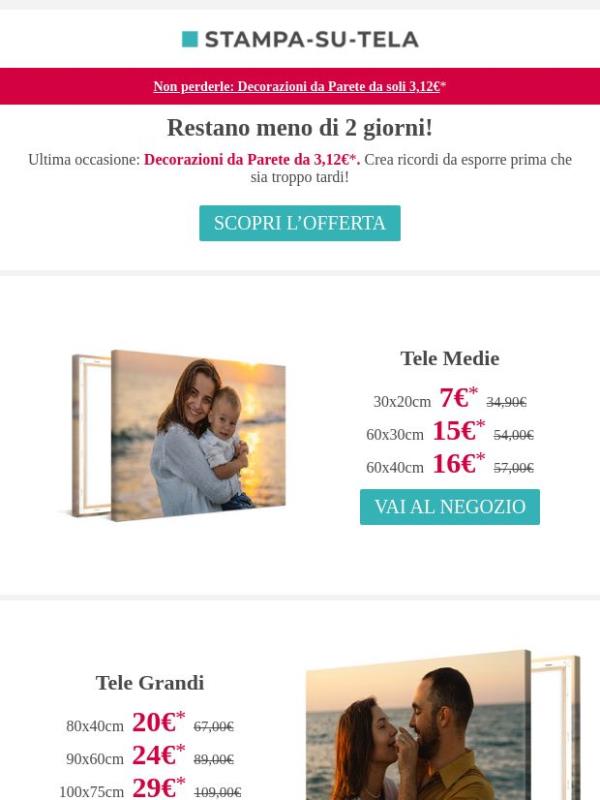 Ancora indeciso? Stampa oggi le tue foto!