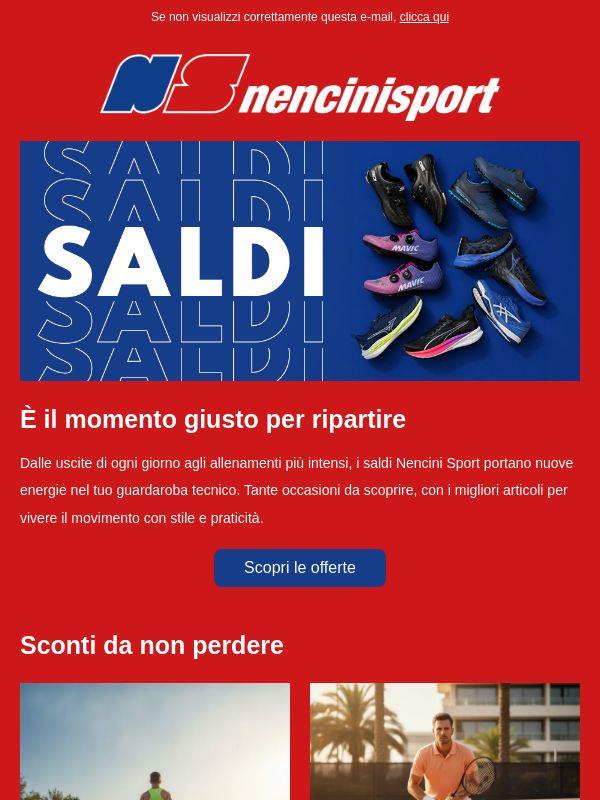 ☀️ Fino al -40% sul tuo sport preferito