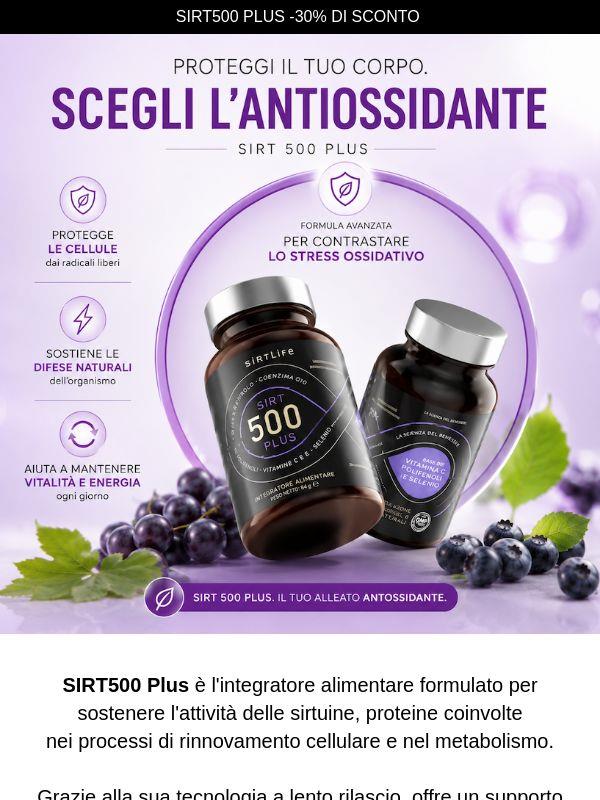 L'antiossidante che stavi cercando