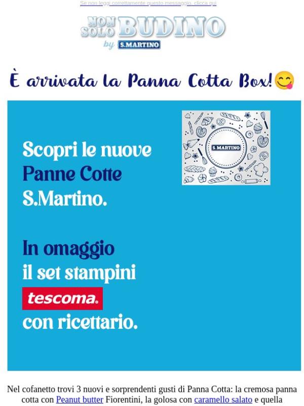 È arrivata la Panna Cotta Box!😋