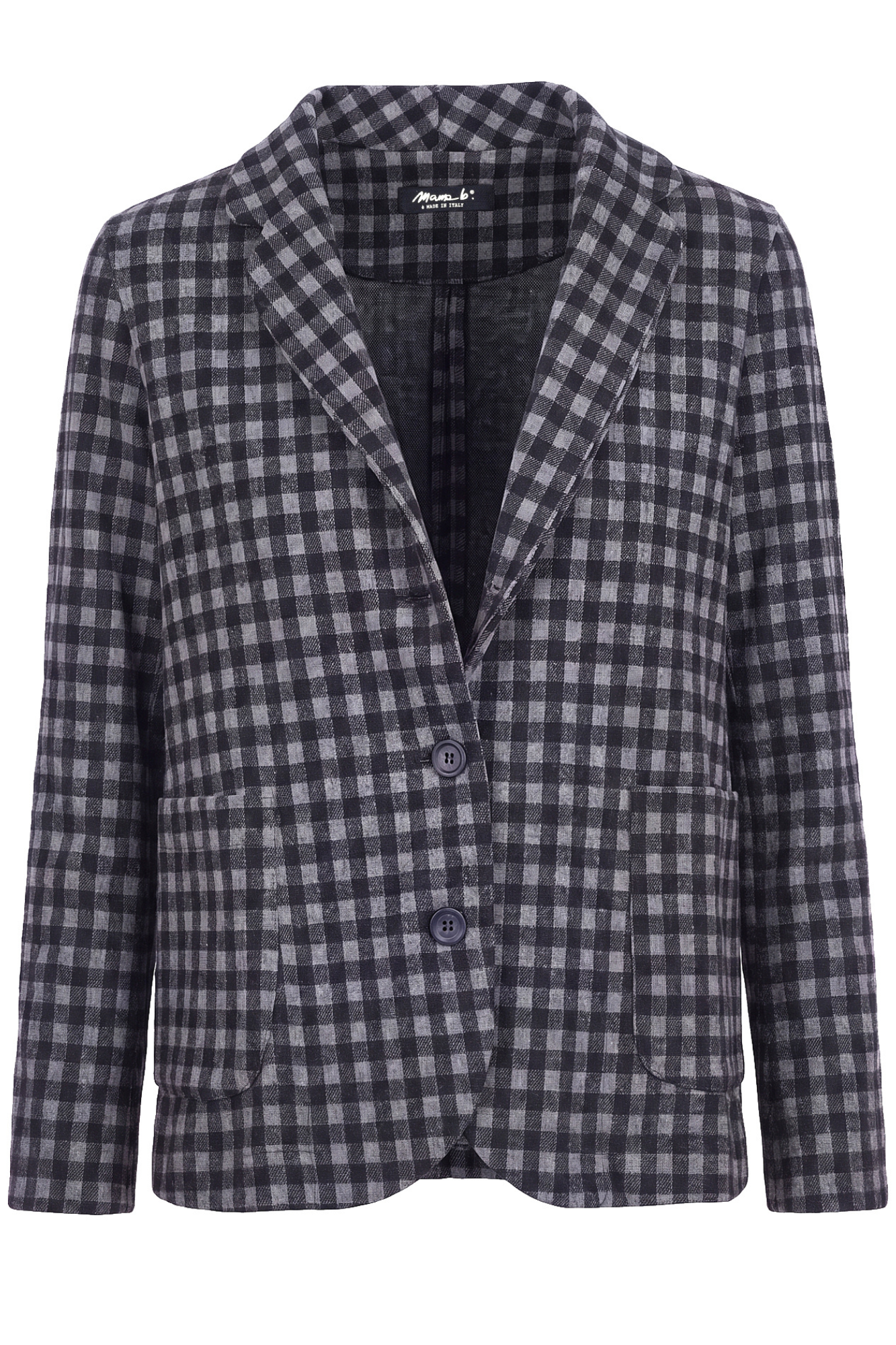 Mama B - Giacca - 480029 - Nero/Grigio - L / Nero/Grigio