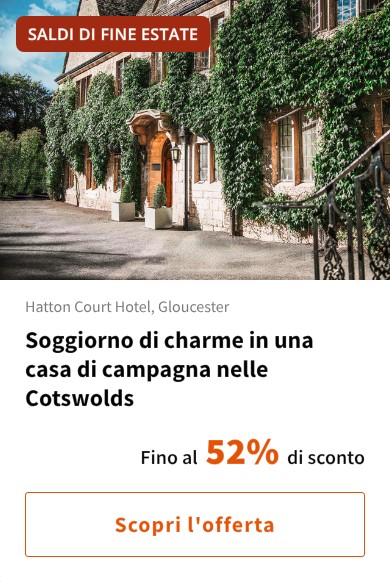 Soggiorno di charme in una casa di campagna nelle Cotswolds
