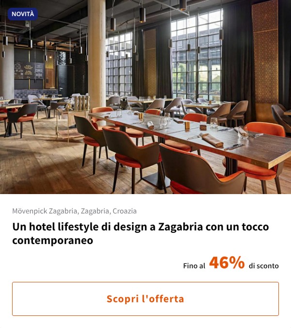 Un hotel lifestyle di design a Zagabria con un tocco contemporaneo