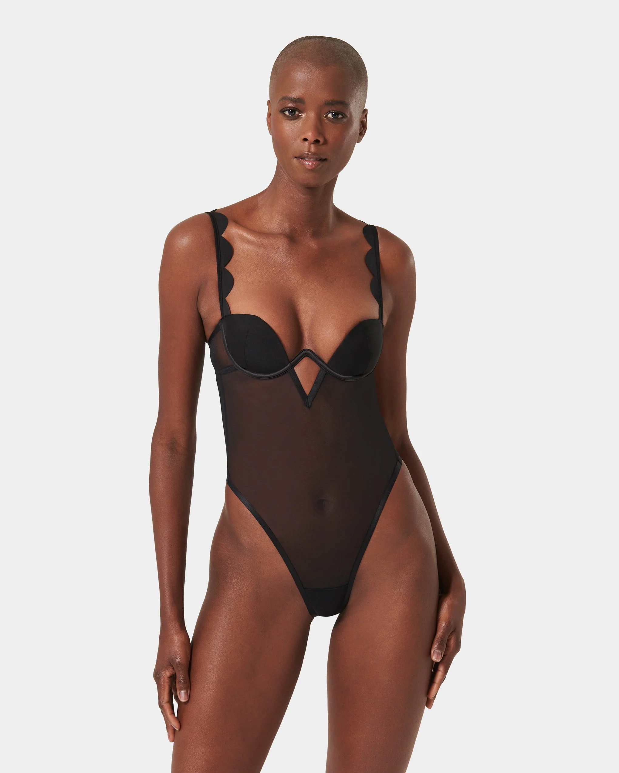 Image of Jasmine Body con Ferretto Nero