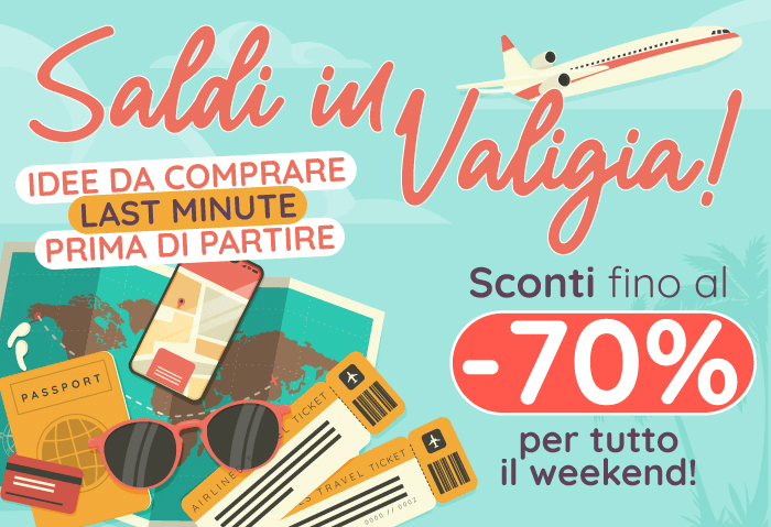 SALDI FINO AL 70%