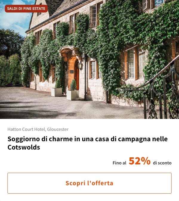 Soggiorno di charme in una casa di campagna nelle Cotswolds