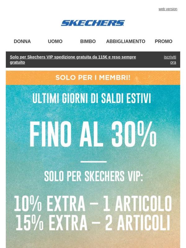 Ultimi giorni di SALDI | Extra sconti