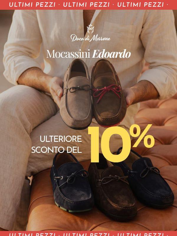 Solo fino a domenica: -10% extra sugli ultimi Edoardo