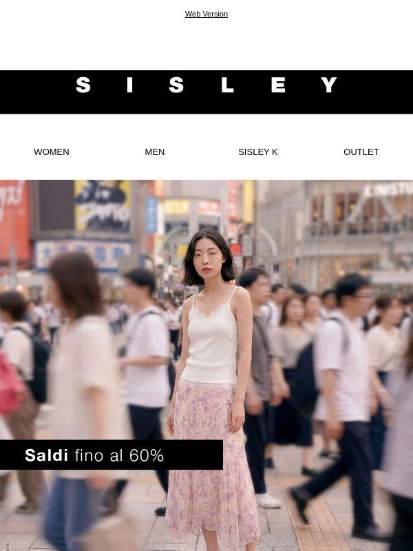 Saldi Sisley K: fino al 60%