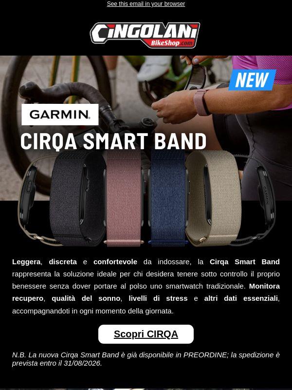 NUOVA GARMIN CIRQA SMART BAND
