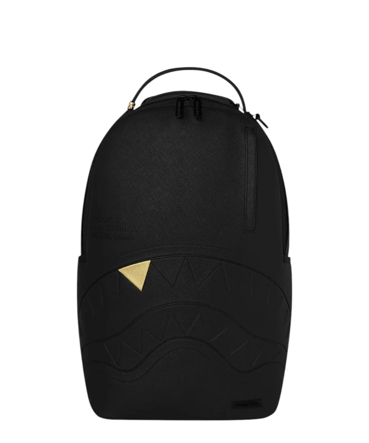 Image of Zaino Sprayground Blacked Out Gold Tooth