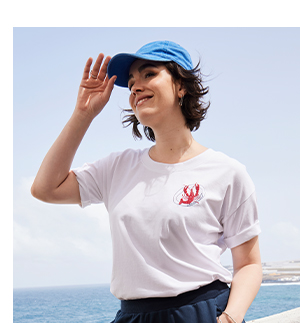 T-Shirt, Hummer, Oversized, Rundhals, Halbarm