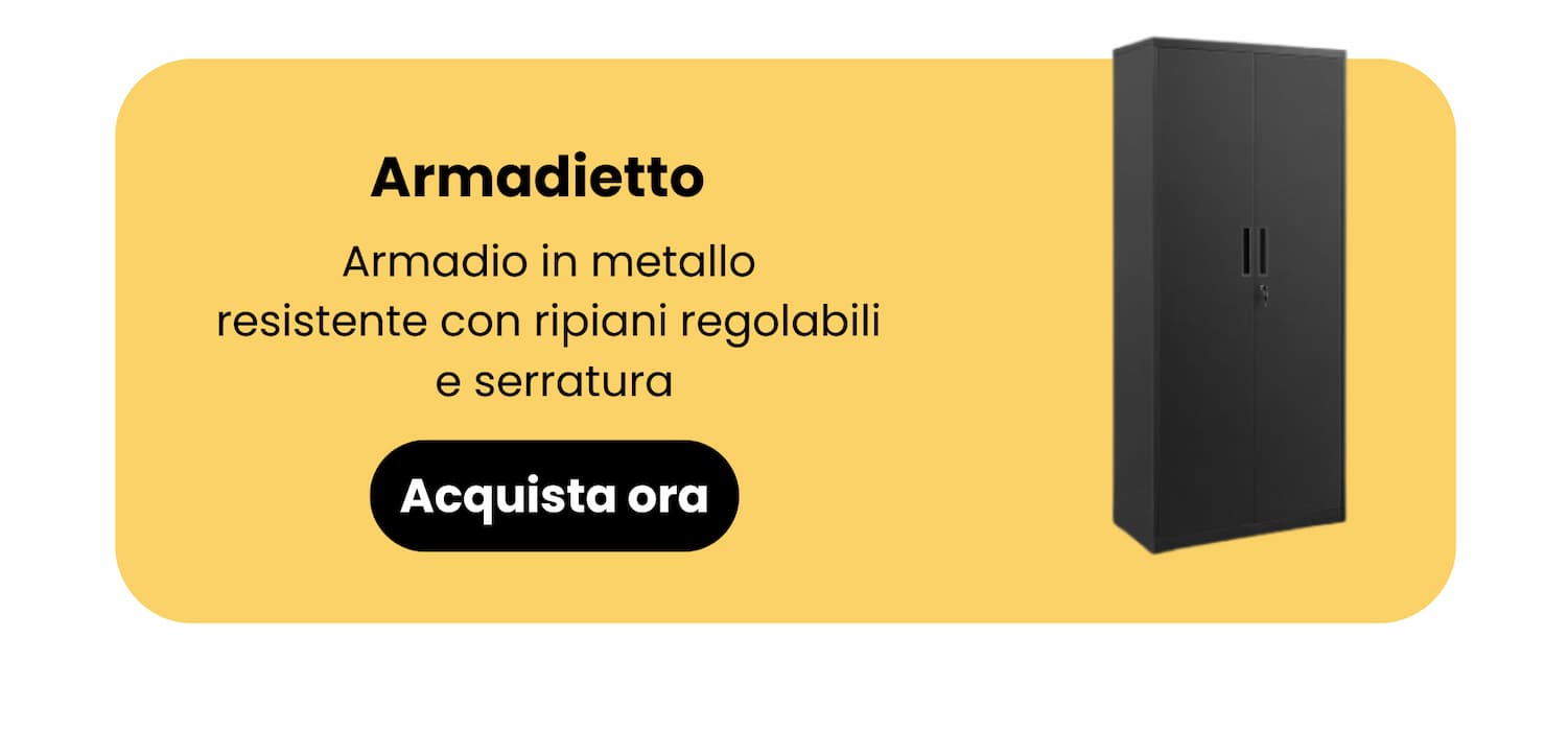  Armadietto in Acciaio 