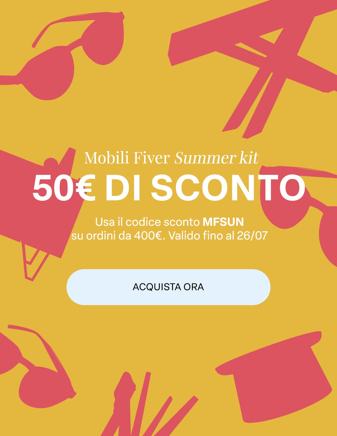 Mobili Fiver - Codice Sconto