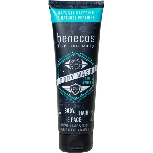Benecos for men only Doccia Shampoo Sport 3in1