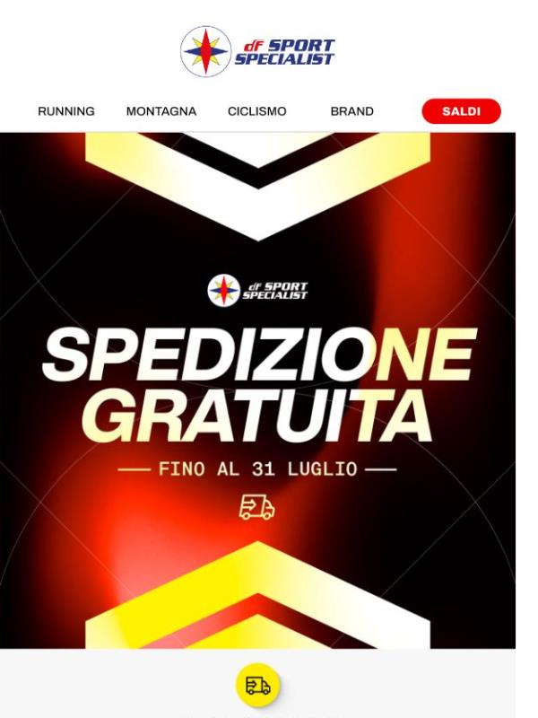Spedizioni gratuite 🚚 Fino al 31/07