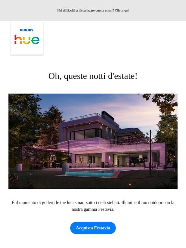 Illumina la tua estate con le luci Festavia