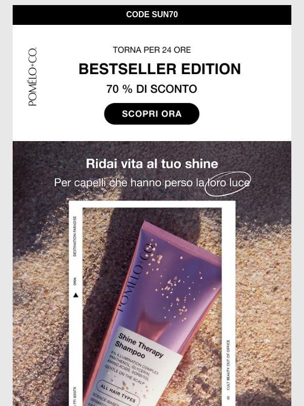 È tornata: la Bestseller Edition, solo per 24 ore 🌟
