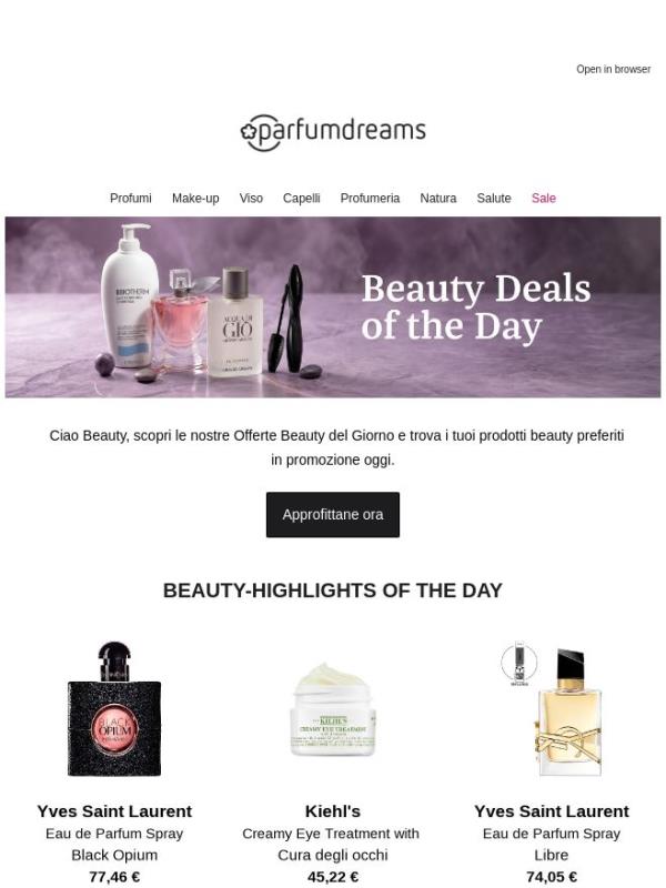 Beauty, scopri le nostre offerte beauty 🤑