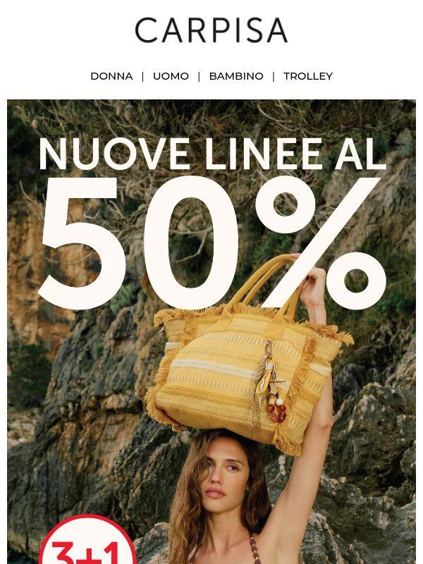 Ulteriori Ribassi: Collezione Mare e Nuove Linee fino al -50%.