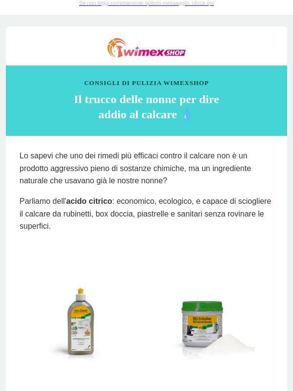 Il trucco delle nonne per dire addio al calcare 💧