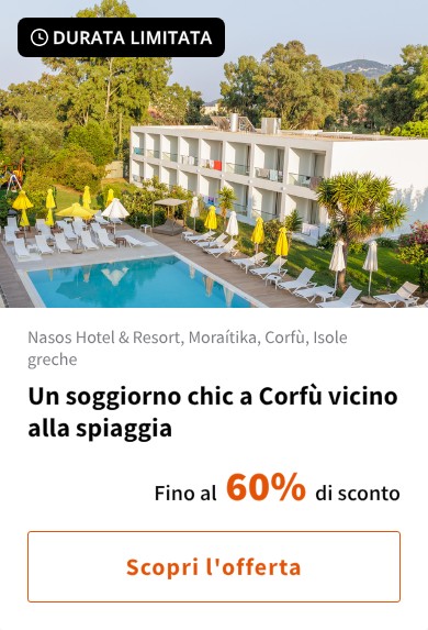 Un soggiorno chic a Corfù vicino alla spiaggia