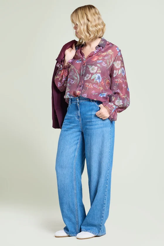 JEANS FLUIDO WIDE LEG