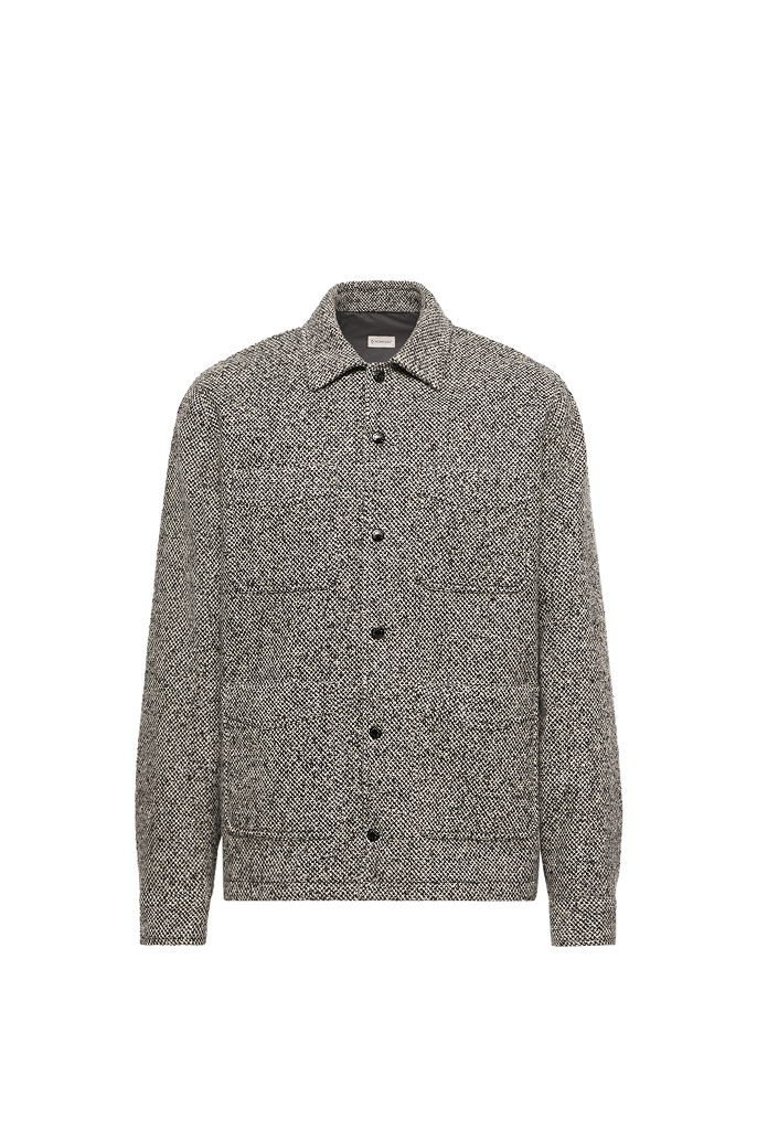 Camicia in Misto Lana Mélange