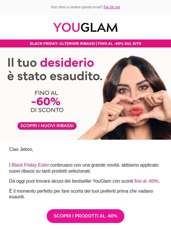 Nuovi ribassi: ora fino al -60%