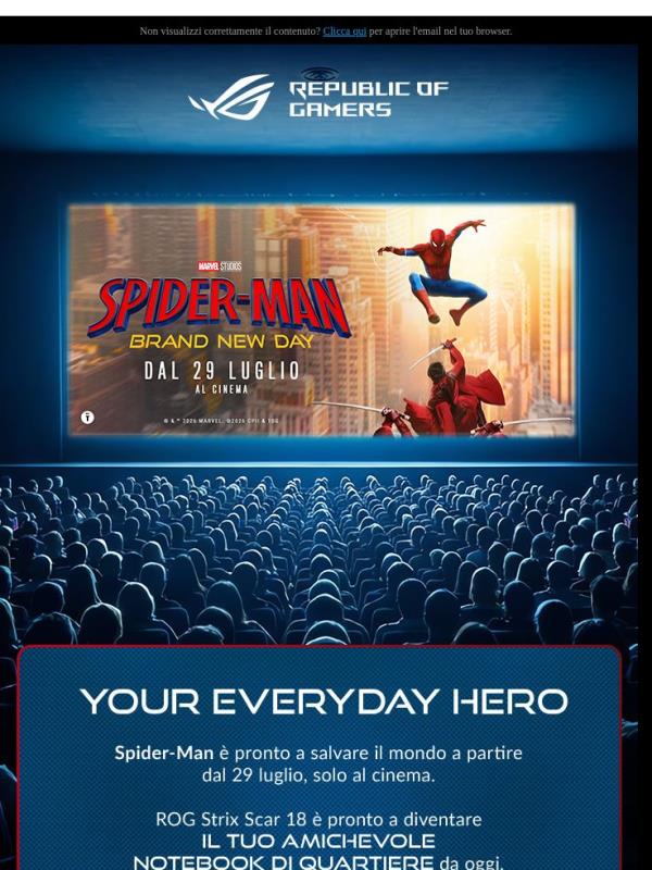 ROG + Spider-Man = Brand New Power 🕸️