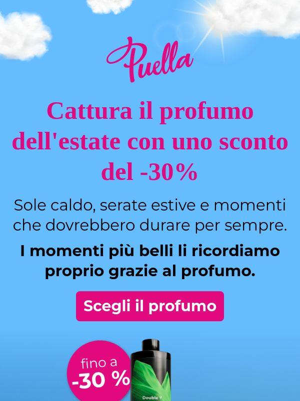🔥 Fino a -30% sui profumi per bucato!