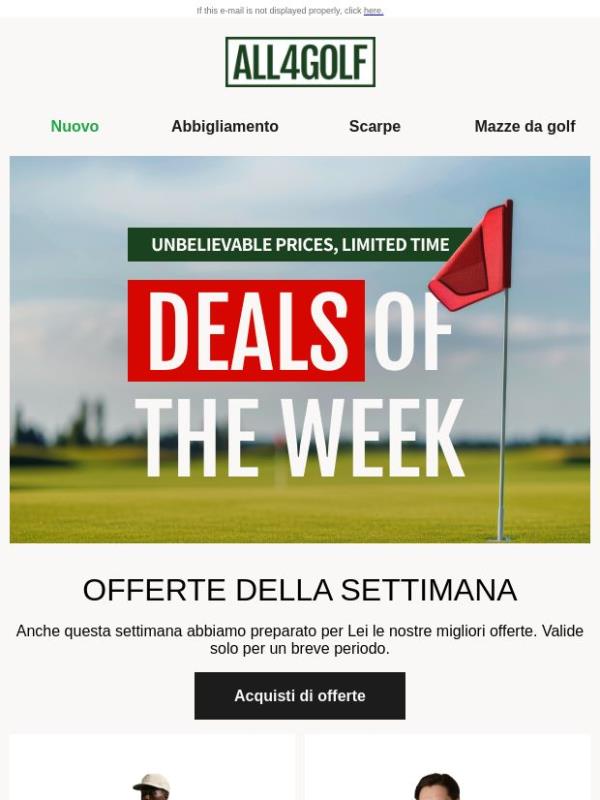Le nuove offerte della settimana sono arrivate