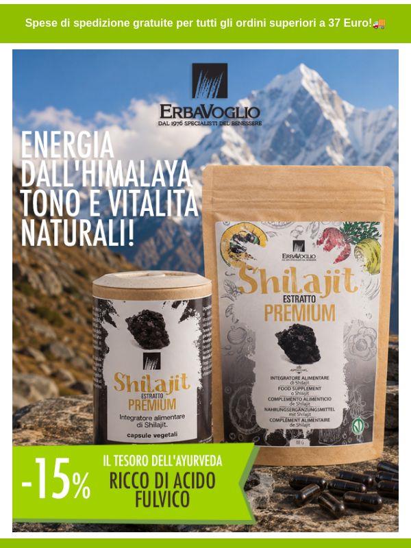 Scopri Shilajit Estratto Premium e ritrova energia e vitalità in modo naturale 🌿