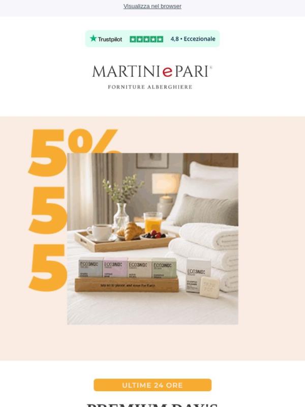 Ultime 24h per approfittare della nostra promo Premium Day's!