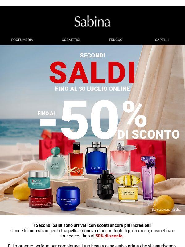 Secondi Saldi: Fino a -50% da Sabina